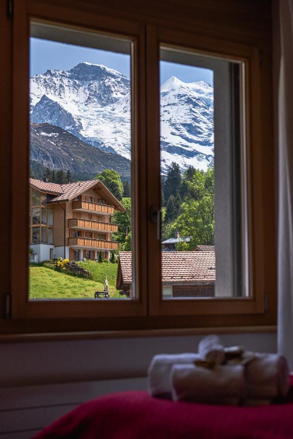 Chalet Bella Vista 4 Wengen Exterior photo