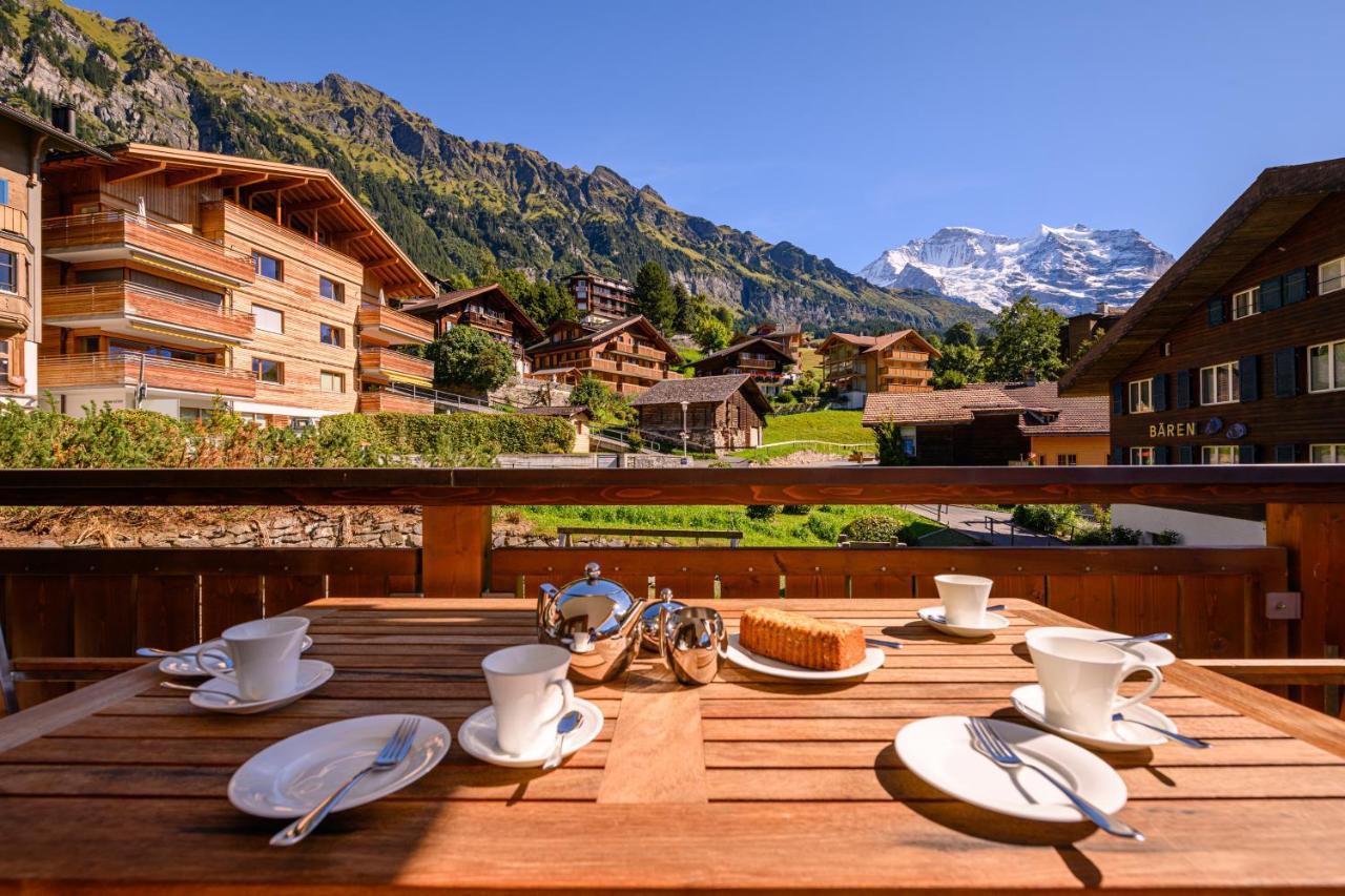 Chalet Bella Vista 4 Wengen Exterior photo